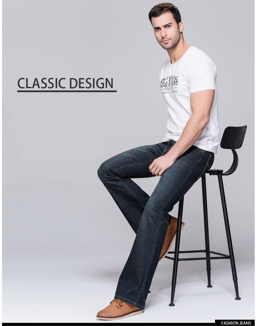 FIFY STORE Jeans Stretch pour Homme, Coupe classique à la Mode 