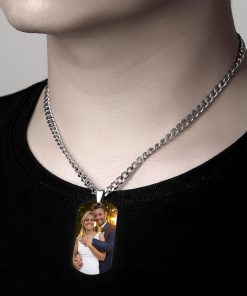 Personalized Military Dog Tags Necklace – Perfect Valentine's Day Gift