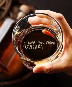 Personalized Text Whisky Glass Wedding Gift