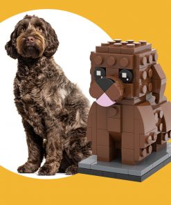 Personalized Dog Particle Block Figures