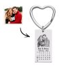 FIFY STORE Personalized Photo Flower-shaped Keychain  %Post Title %Site Name