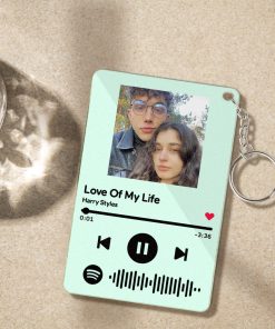 Custom Keychains Scannable Spotify Code