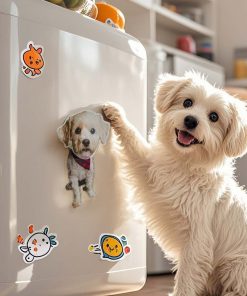 Personalized Fridge Magnet with Photo Pet Portrait