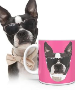 Personalized Dog Face Portrait Mug