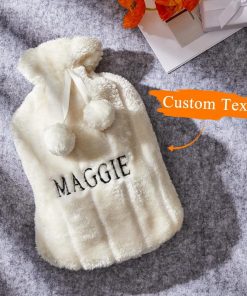 Plush Pouch Water Bottle