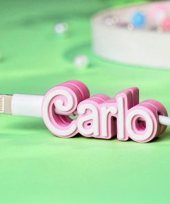 Personalized 3D Print Name Cable Holder