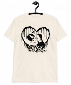 Frankenstein and Bride Funny Tee Shirt