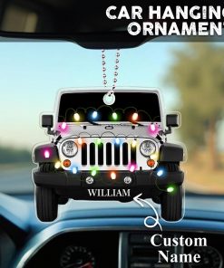 Personalized Car Ornament with Name