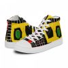 FIFY STORE Men’s High Top Canvas Sneakers African Traditional Print FIFY STORE Men’s High Top Canvas Sneakers African Traditional Print %Post Title %Site Name