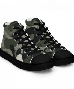 Alternative view of High Top Sneakers for Women Camouflage Patterns Canvas