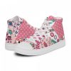 FIFY STORE Men’s High Top Canvas Shoes Boho Witch Pattern  %Post Title %Site Name