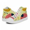 Scandinavian Spring Floral Sneakers