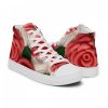 FIFY STORE Womens High Top Sneakers Faux Embroidery Roses Pattern FIFY STORE Womens High Top Sneakers Faux Embroidery Roses Pattern %Post Title %Site Name