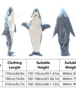 Shark Blanket Hoodie Loungewear