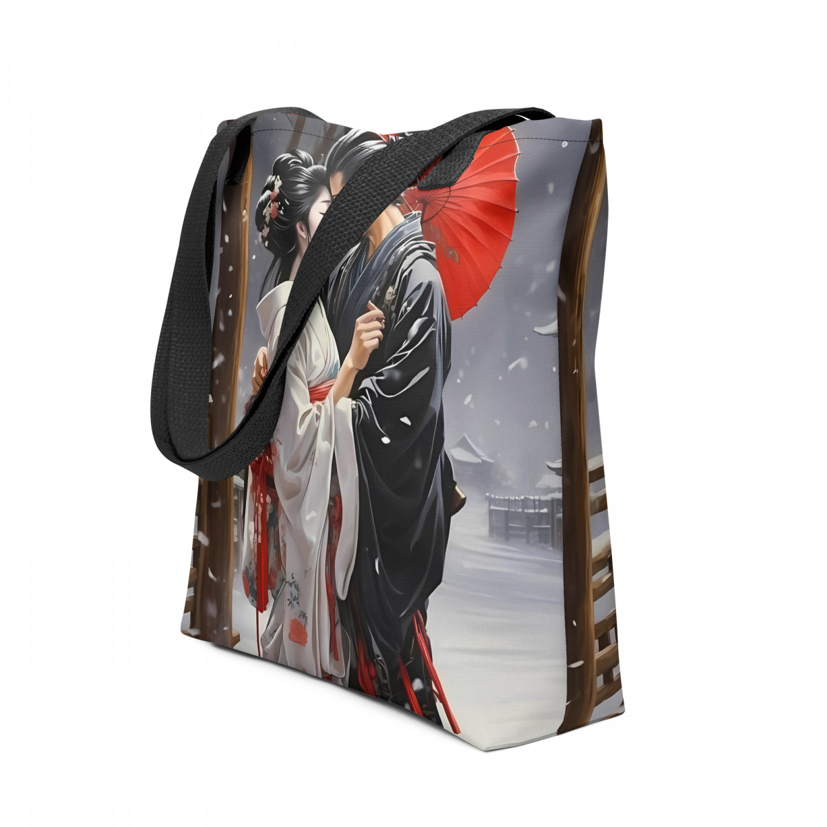 Japanese Art Couple in Love Tote bag - Image 16