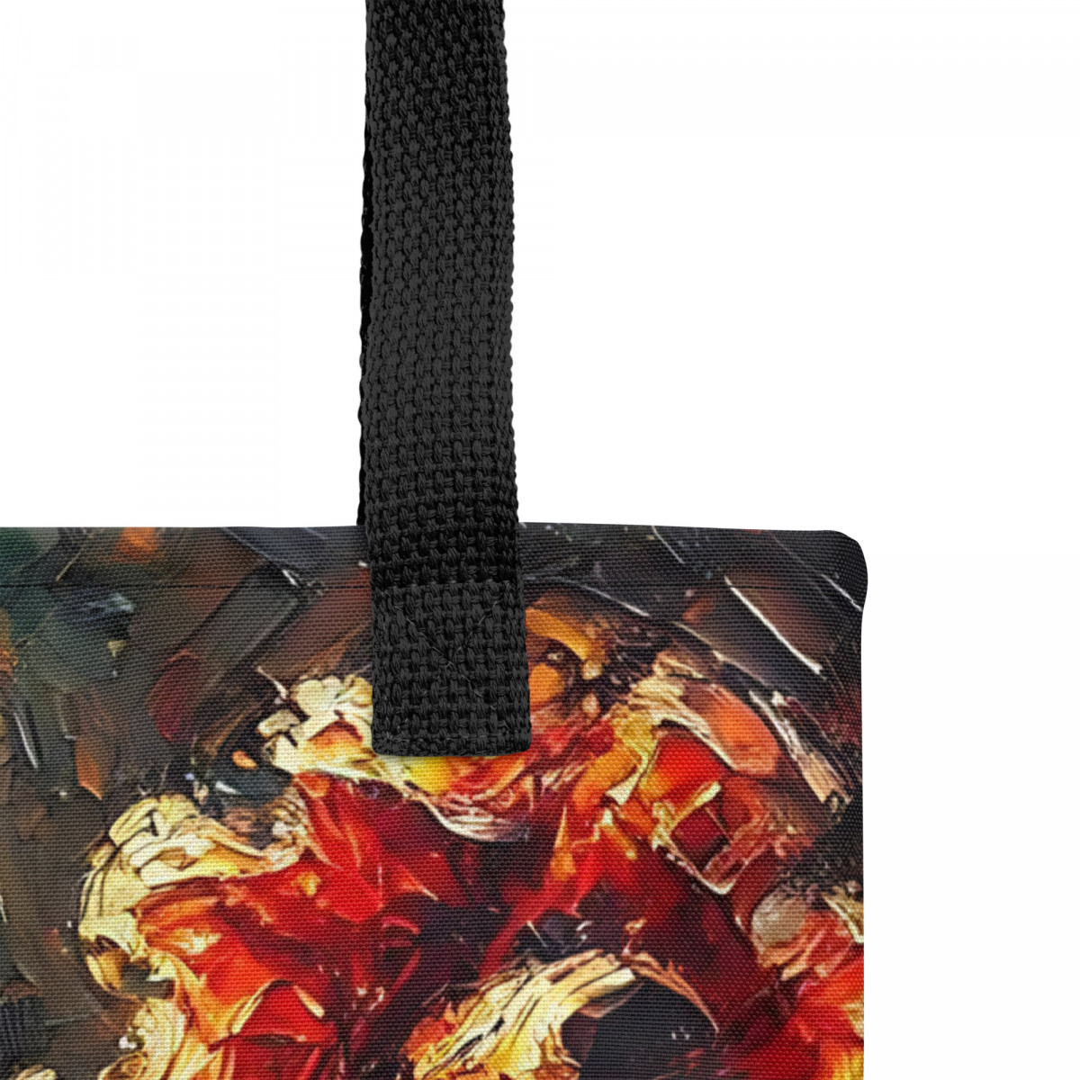 Flamenco Oil Painting Dancer Tote Bag - Image 5