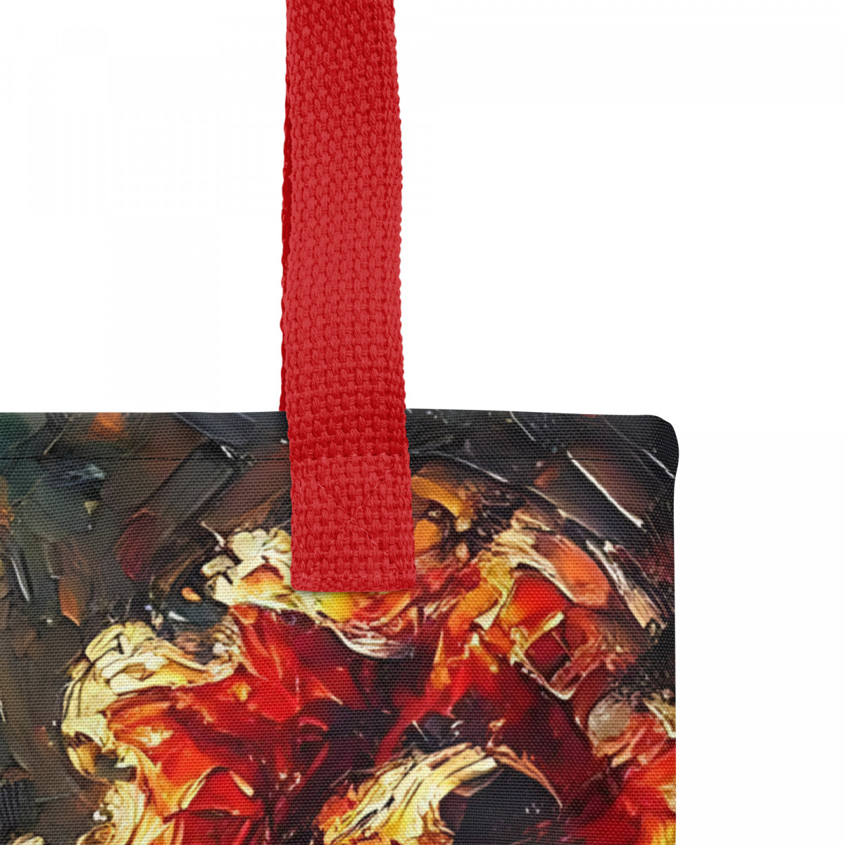 Flamenco Oil Painting Dancer Tote Bag - Image 8