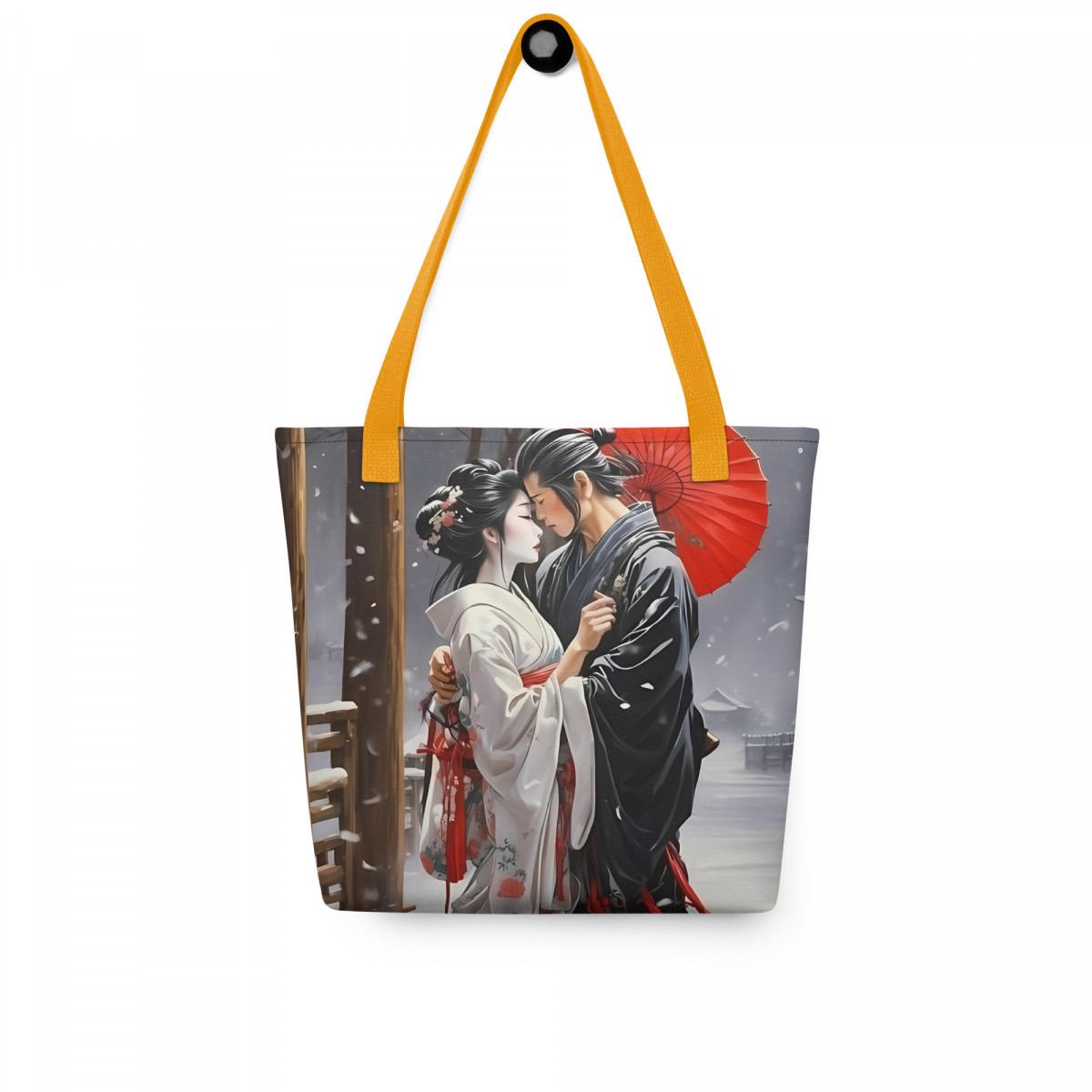 Japanese Art Couple in Love Tote bag - Image 12