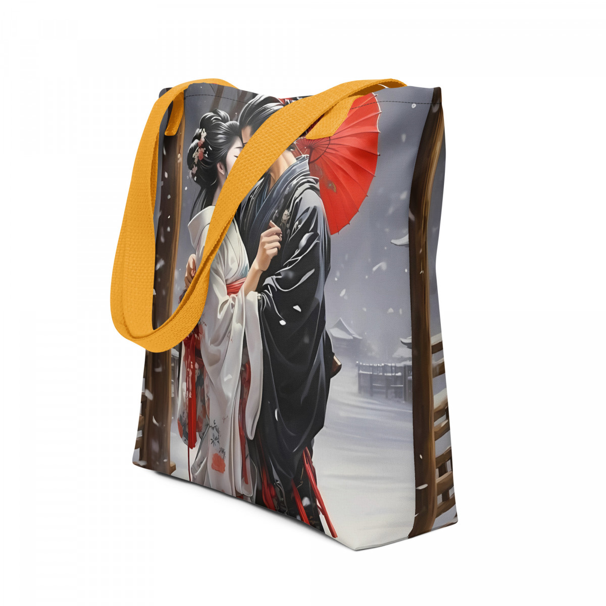 Japanese Art Couple in Love Tote bag - Image 17