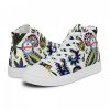 FIFY STORE Men’s High Top Sneakers Cannabis Leaves Pattern  %Post Title %Site Name