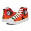 Men’s High Top Sneakers 3D Inflated Weed Leaf