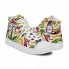 FIFY STORE Women’s High Top Sneakers Cannabis Leaves Pattern  %Post Title %Site Name