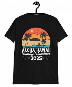 Alternative view of Aloha Hawaii Hawaiian Family Vacation 2025 T-Shirt