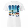 Brushstrokes Graphic T-Shirt - Beach Brush Stroke T-Shirts