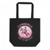 FIFY STORE Pink Cow Girl Organic Cotton Eco Tote Bag FIFY STORE Pink Cow Girl Organic Cotton Eco Tote Bag %Post Title %Site Name